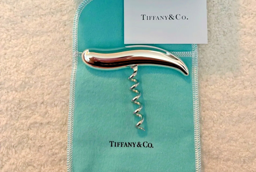 Tiffany & Co. Elsa Peretti Sterling Silver Corkscrew Unused